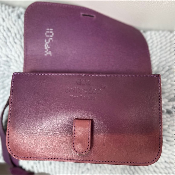 NWOT Edo Hand-Made Leather Crossbody - Picture 4 of 11